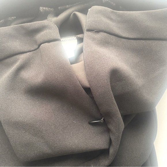 SHEIN Women’s Straight Leg Slacks with Slit at Ankle Black Size M See Pictures - Picture 6 of 7